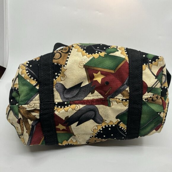 Vintage Moon Glow Shoulder Bag Handmade Sunflower Garden Granny Beehive - Picture 3 of 11